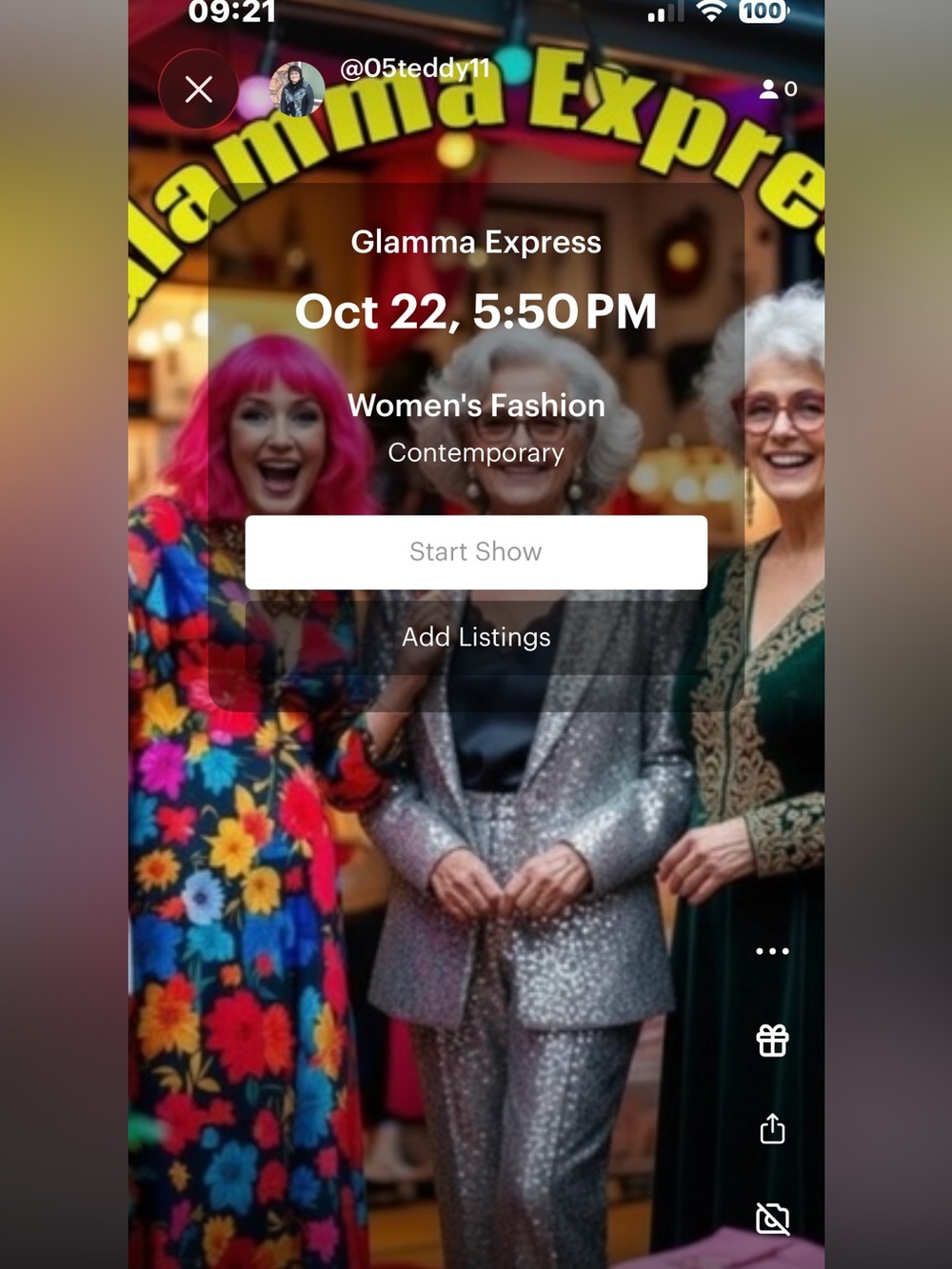 10/22/2026 Glamma Express